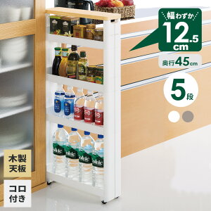 ԃbN X}[gSFit 12.5×s45×97.4cm 5i zCg/O[ F-2541 b XS  [S LX^[ ړ { vX`bN bN