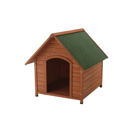 犬小屋 屋外 天然木製 リッチェル 木製犬舎 940 ( 小型犬 中型犬 大型犬 )