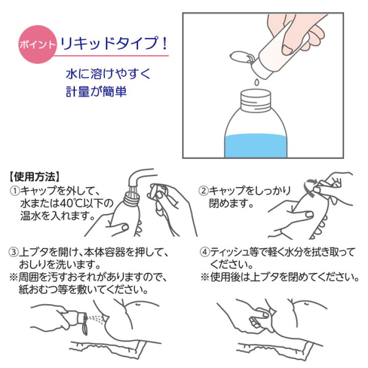 楽天市場 リッチェル 赤ちゃんおしりシャワーセット 1327 おしり 洗う シャワー容器 ベビー 赤ちゃん お尻 携帯 かぶれ防止 ベビー用品 衛生用品 洗浄液 スペア リキッド 液体 Richell 生活雑貨マーケット マスト