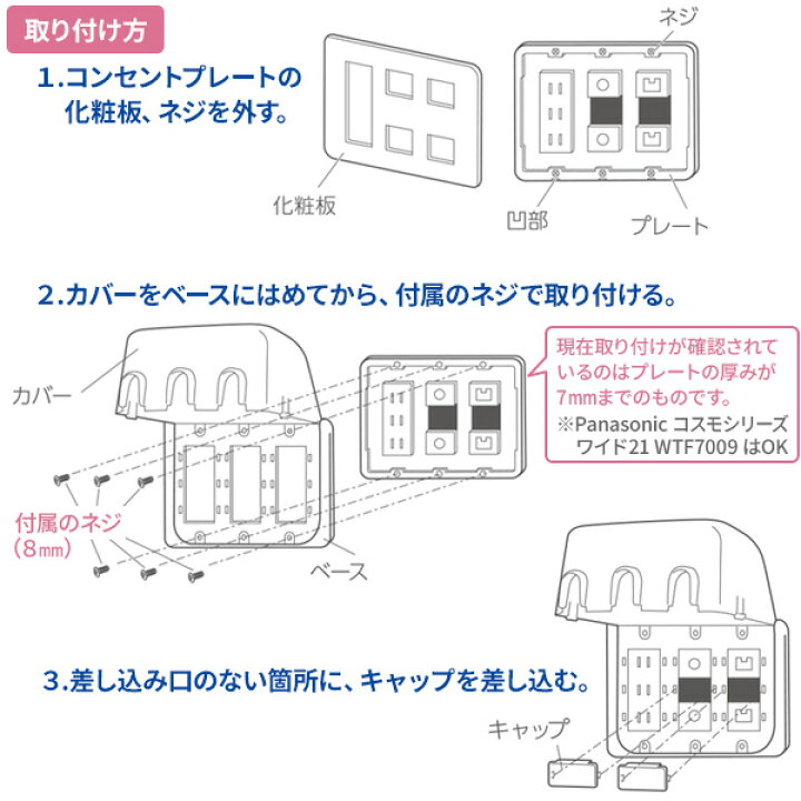 楽天市場】リッチェル ベビーガード コンセントフルカバー3連R