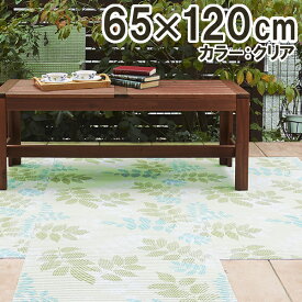 フロアマット DocoDemo マット生活 65×120cm クリア ML-003 ｜ 室内 屋外 多目的マット