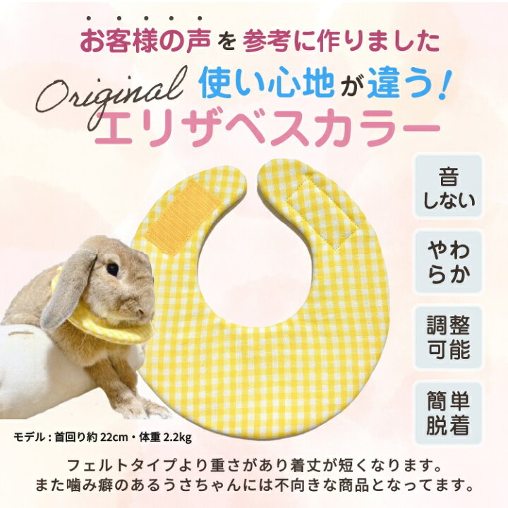 楽天市場】ランキング入賞 送料無料 メール便 うさぎ用エリザベス 