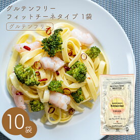 グルテンフリーヌードル フェットチーネ (白米) 10袋セット グルテンフリー 麺 米粉 お米 パスタ ヴィーガン ビーガン 小林生麺 アレルギー対応 小麦グルテンフリー 小麦不使用 グルテン不使用 小麦代替え ヴィーガン 健康 グルメ