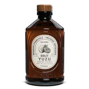 BACANHA シロップ 400ml オーガニック シロップ 水割り カクテル コーヒー 紅茶 ゆず いちご 塩キャラメル ヘーゼルナッツ ピーチ カシス ライム パッションフルーツ