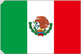 世界の国旗　メキシコ（大）W1350×H900mm