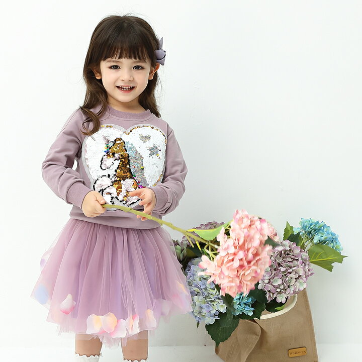 楽天市場 即納 花びらチュール スカート キッズ 女の子 子供服 こども服 子ども服 プチプラ 無地春 秋 冬 春 100cm 110cm 1cm 130cm プレゼント ピンク アイボリー パープル グリーン ブルー ラベリー 楽天市場店