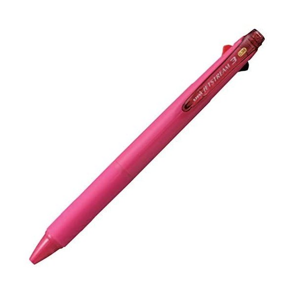 売れ筋新商品 三菱鉛筆 3色ボールペン ジェットストリーム SXE340038.66 限定モデル ローズピンク 0.38mm