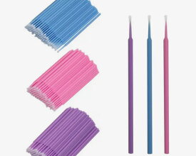 マイクロ綿棒　100本　まつエク　使い捨て　ミニ