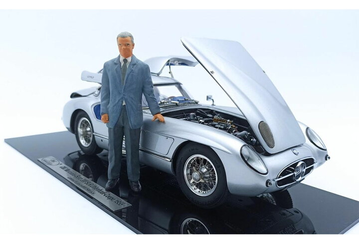 楽天市場】CMC 1/18完成品 M246 メルセデス ベンツ 300 SLR クーペ 