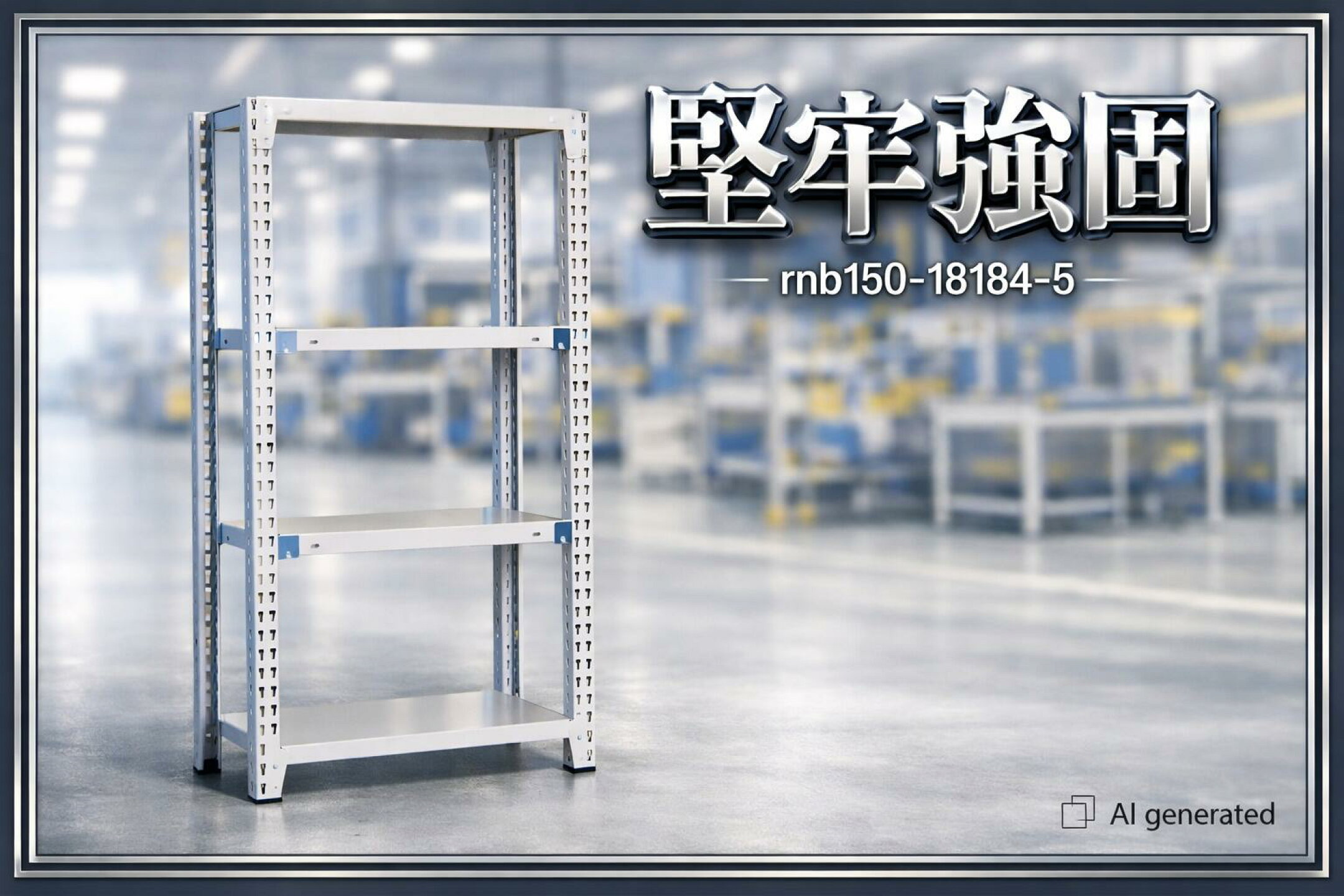 シンプルに組んでもボルトレスラックはしっかり存在感があります