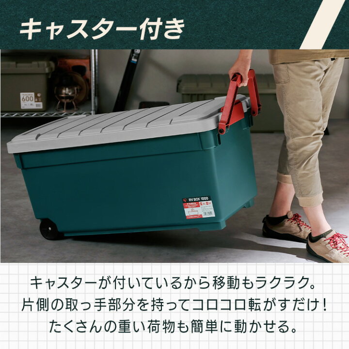 楽天市場】コンテナボックス 蓋付き 屋外 収納ボックス 収納ケース 箱 