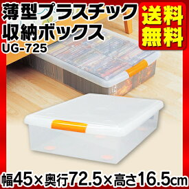 楽天市場 ベッド下収納 薄型の通販