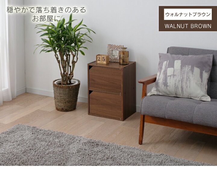 楽天市場】【5％OFFクーポン☆3日20時〜13日10時】カラーボックス 扉 