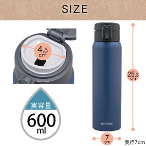 ステンレスケータイボトルワンタッチSB-O600全4色ステンレス水筒すいとうレジャーお弁当水分補給保温保冷飲みもの飲物マグボトルマグボトルマイボトルランチ水分補給アイリスオーヤマ【予約】