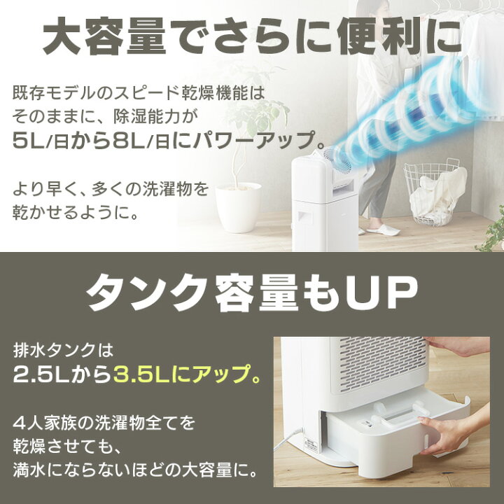 楽天市場】除湿機 サーキュレーター アイリスオーヤマ 衣類乾燥機 