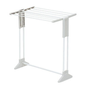 タオル干し スタンド 折りたたみ タオルハンガー バスタオル 7枚 幅73cm 省スペース コンパクト 収納 組立簡単 工具不要 バスタオルハンガー タオル掛け 洗面所 脱衣所 部屋干し 梅雨 アイリ