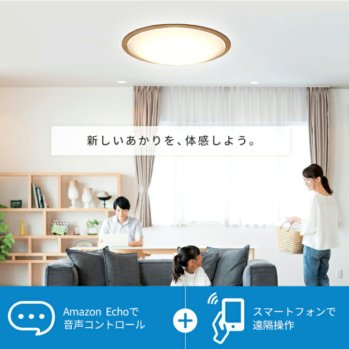 楽天市場】ACKシーリングライト 12畳 ウッドフレーム CEA-2212DLACKW 