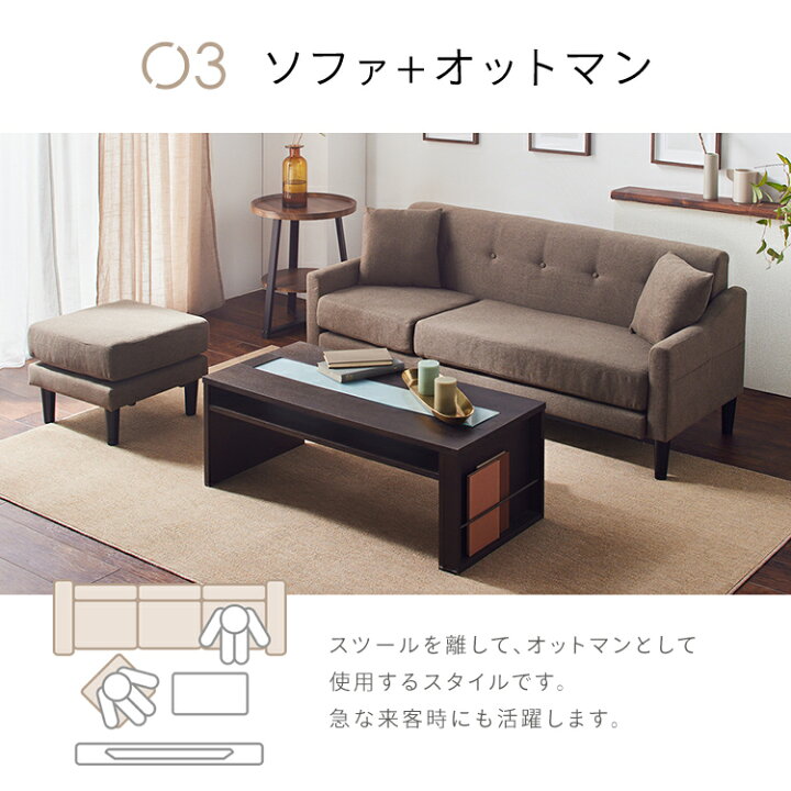 楽天市場】[4時間全品P5倍☆20時〜]ソファー 2人掛け 3人掛け おしゃれ 
