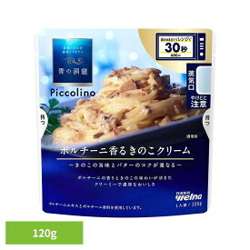 パスタソース 青の洞窟 ポルチーニ 青の洞窟 Piccolino ポルチーニ香るきのこクリーム 青の洞窟 日清製粉ウェルナ 簡単 パスタ パスタソース レトルト 常温 インスタント ストック クリーム 日清製粉ウェルナ