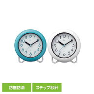 お風呂で使える生活防水時計 バブルコート 時計 置き時計 防水 バスクロック お風呂 キッチン 水回り MAG…