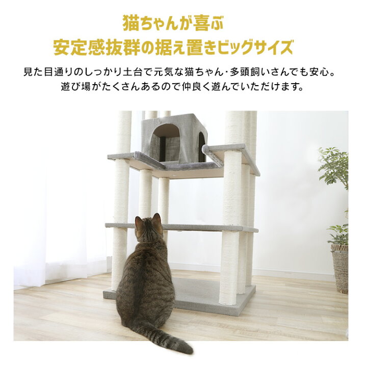 楽天市場】キャットタワー CCCT-6060S キャットタワー キャット タワー 