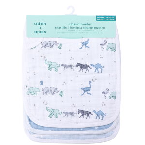 ビブ お食事エプロン スタイ aden+anais ビブ3枚セット ASNC30005送料無料 お食事エプロン よだれかけ ベビー 赤ちゃん 3枚セット コットン エイデンアンドアネイ ライジングスター デコ 【メー