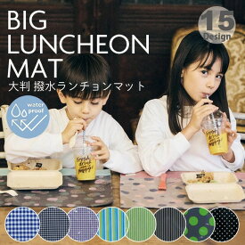 撥水ランチョンマット 大判 40cm×60cm 撥水加工 ビニール ラミネート 給食 テーブル ランチマット 子供用 キッズ 保育園 幼稚園 小学校シンプル 大きい 大きめ マット 拭ける マット テーブルマット プレースマット キッチン インテリア キズ防止 おしゃれ かわいい lmbl