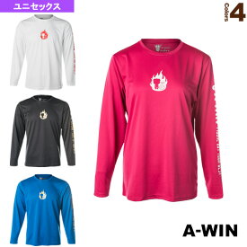 [A-WIN（アーウィン） テニス・バドミントンウェア（メンズ/ユニ）]長袖Tシャツ／ユニセックス（AW1801LD）