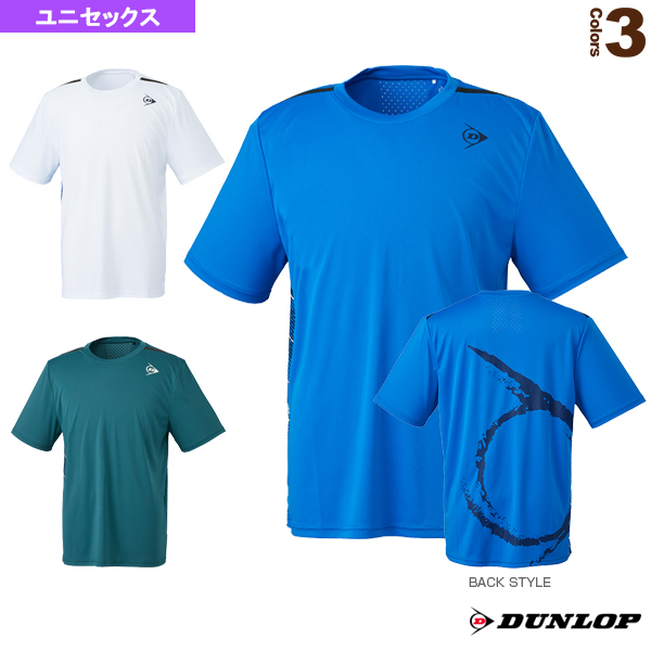 ダンロップ テニス 非売品 バドミントン ウェア メンズ 高質で安価 DAP-1101 ゲームシャツ ユニ ユニセックス