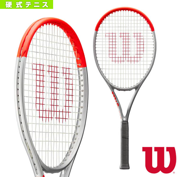 [ウィルソン テニス ラケット]CLASH 100L SILVER／クラッシュ 100L シルバー（WR077611） | ラケットプラザ