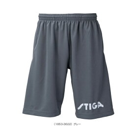 店内全品ポイント2倍【マラソン期間中】[スティガ 卓球ウェア（メンズ/ユニ）]STIGA HALF PANTS JP／STIGA ハーフパンツJP／ユニセックス（1853-3511／1853-3622）