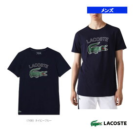[ラコステ テニスウェア（メンズ/ユニ）]リアルクロックグラフィックウルトラドライTシャツ／メンズ（TH9299L）