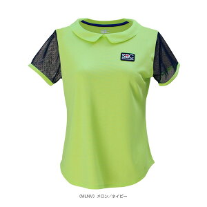 セントクリストファー テニス・バドミントンウェア(レディース) ショルダーレースゲームシャツ/レディース(STC-BCW2331)