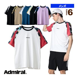 [アドミラル(Admiral) テニス・バドミントンウェア（メンズ/ユニ）]グラフィックラグランゲームTシャツ／メンズ（ATMA304）