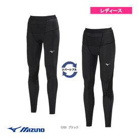 ミズノ バドミントンアンダーウェア バイオギア BIO GEAR SONIC リバーシブルタイツ レディース 72MBA220