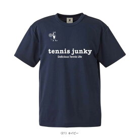 [テニスジャンキー テニス・バドミントンウェア（メンズ/ユニ）]Tennis Junky／40-0ドライTシャツ／ユニセックス（TJ19008）