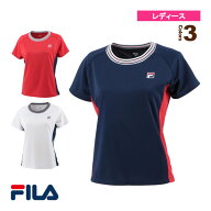 フィラ テニスウェア（レディース） ゲームシャツ／レディース（VL7507）