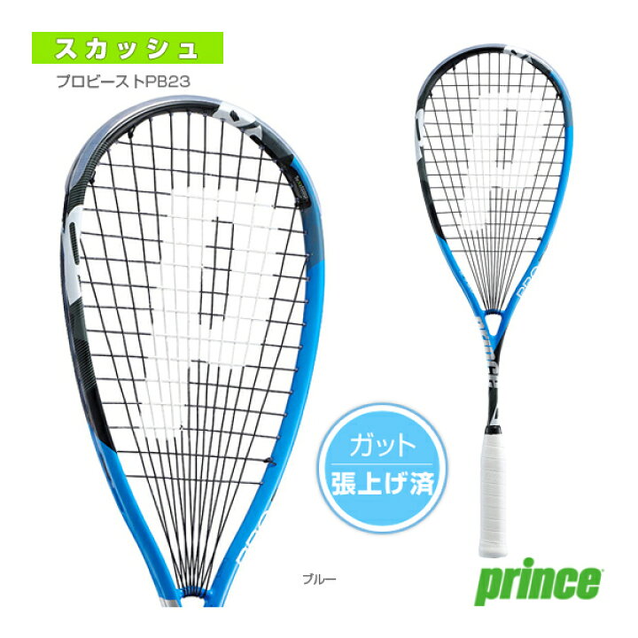 楽天市場】[プリンス スカッシュ ラケット]プロビーストPB23／PRO 