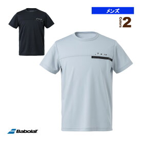 [バボラ テニス・バドミントン ウェア（メンズ/ユニ）]半袖ゲームシャツ／VS SHORT SLEEVE SHIRT／メンズ（BUP3551）