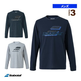 [バボラ テニス・バドミントン ウェア（メンズ/ユニ）]長袖ゲームシャツ／PURE LONG SLEEVE SHIRT／メンズ（BUP3553）