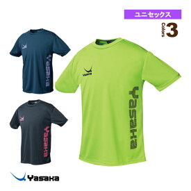 [ヤサカ 卓球ウェア（メンズ/ユニ）]ロゴにゃんこTシャツ3／LOGO CAT T-SHIRT 3／ユニセックス（Y-853）