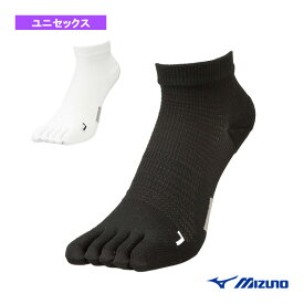 店内全品ポイント2倍【マラソン期間中】[ミズノ ランニング ウェア（メンズ/ユニ）]ランニングサポートソックス／5本指／ユニセックス（J2MX1001）