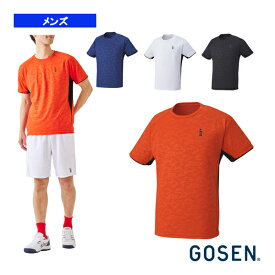 [ゴーセン テニス・バドミントン ウェア（メンズ/ユニ）]ゲームシャツ／ユニセックス（T2340）
