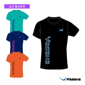 [ヤサカ 卓球ウェア（メンズ/ユニ）]ロゴにゃんこTシャツ 4／LOGO CAT T-SHIRT 4／ユニセックス（Y-854）