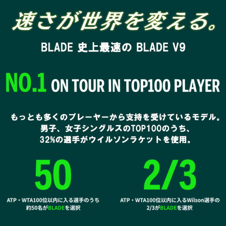 楽天市場】ウィルソン テニスラケット ブレード98 16×19 V9 BLADE 98 