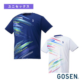 [ゴーセン テニス・バドミントンウェア（メンズ/ユニ）]ゲームシャツ／ユニセックス（T2400）