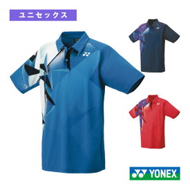 [ヨネックス テニスウェア（メンズ/ユニ）]ゲームシャツ／ユニセックス（10606）