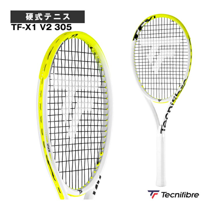 楽天市場】[テクニファイバー テニスラケット]TF-X1 V2 305 