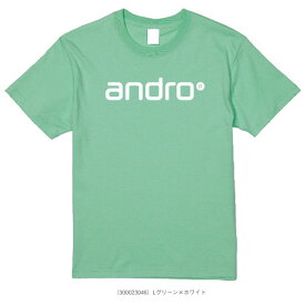 [アンドロ 卓球ウェア（メンズ/ユニ）]アンドロ ナパTシャツコットン／ANDRO NAPA T-SHIRT COTTON／ユニセックス（30002304x）