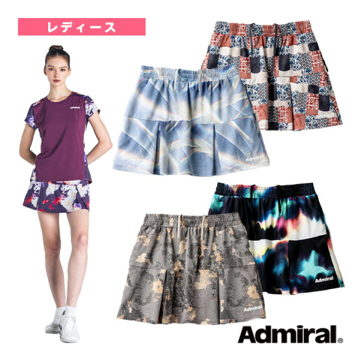 楽天市場】アドミラル(Admiral) テニスウェア（レディース） ハーフ  